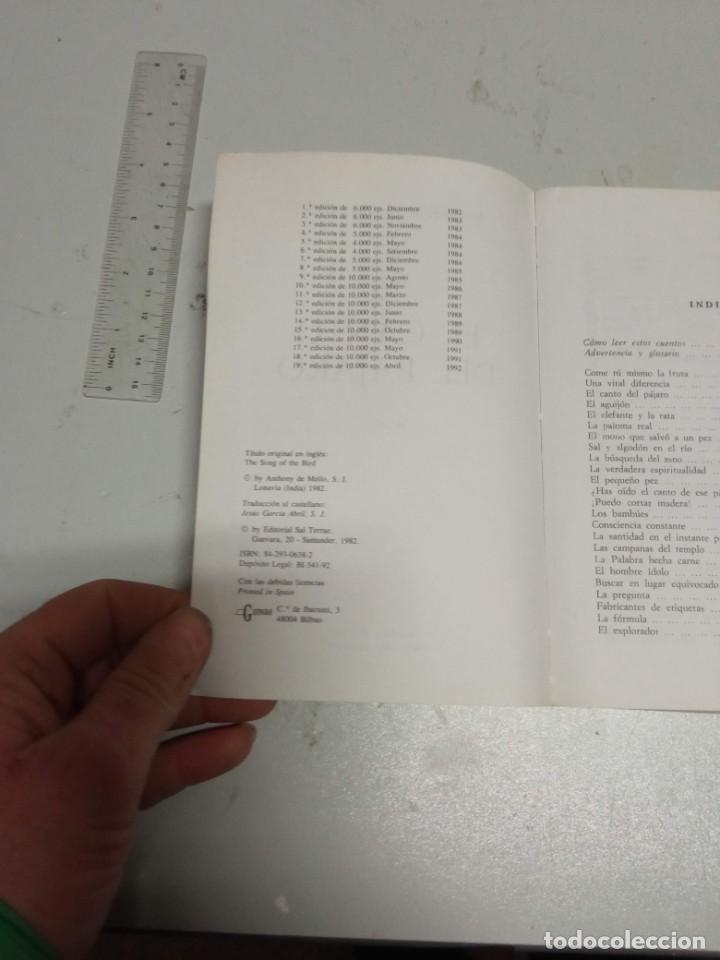 Libros de segunda mano: EL CANTO DEL P&Aacute;JARO - ANTHONY DE MELLO, S.J. - Foto 3