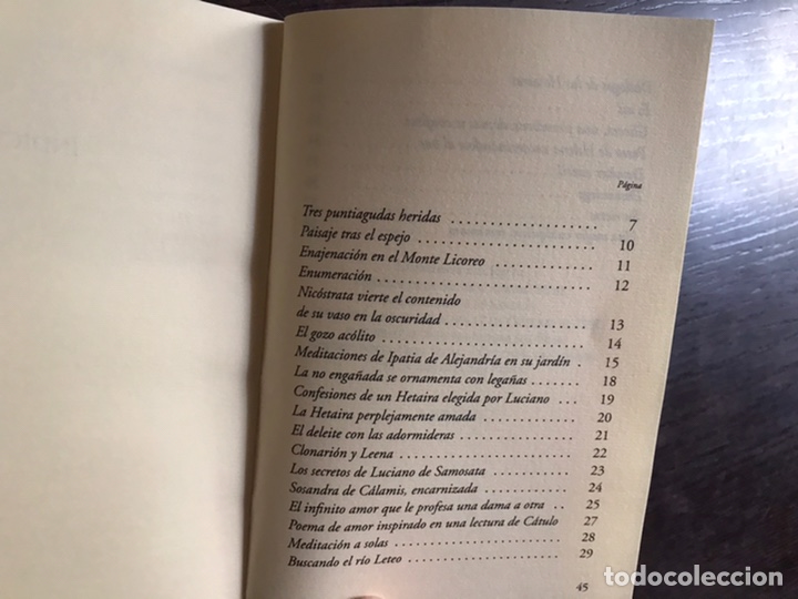 Libros de segunda mano: Di&aacute;logos de la Hetaira. Concha Garc&iacute;a - Foto 2