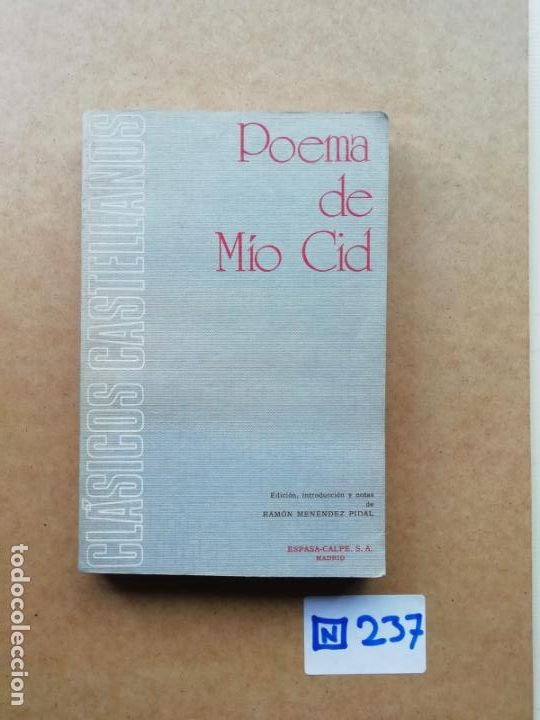 Libros de segunda mano: Poema De M&iacute;o Cid - Foto 1