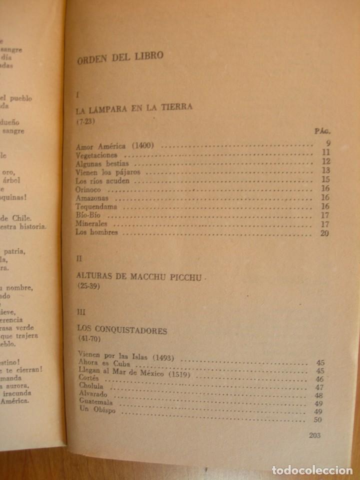 Libros de segunda mano: CANTO GENERAL / PABLO NERUDA / 2 TOMOS - Foto 3