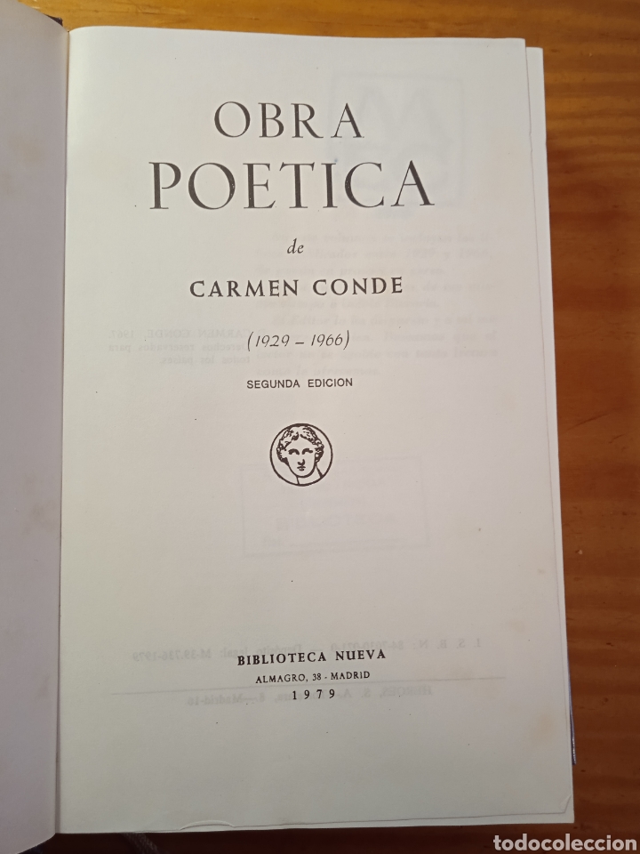 Libros de segunda mano: Obra Po&eacute;tica. Carmen Conde - Foto 3