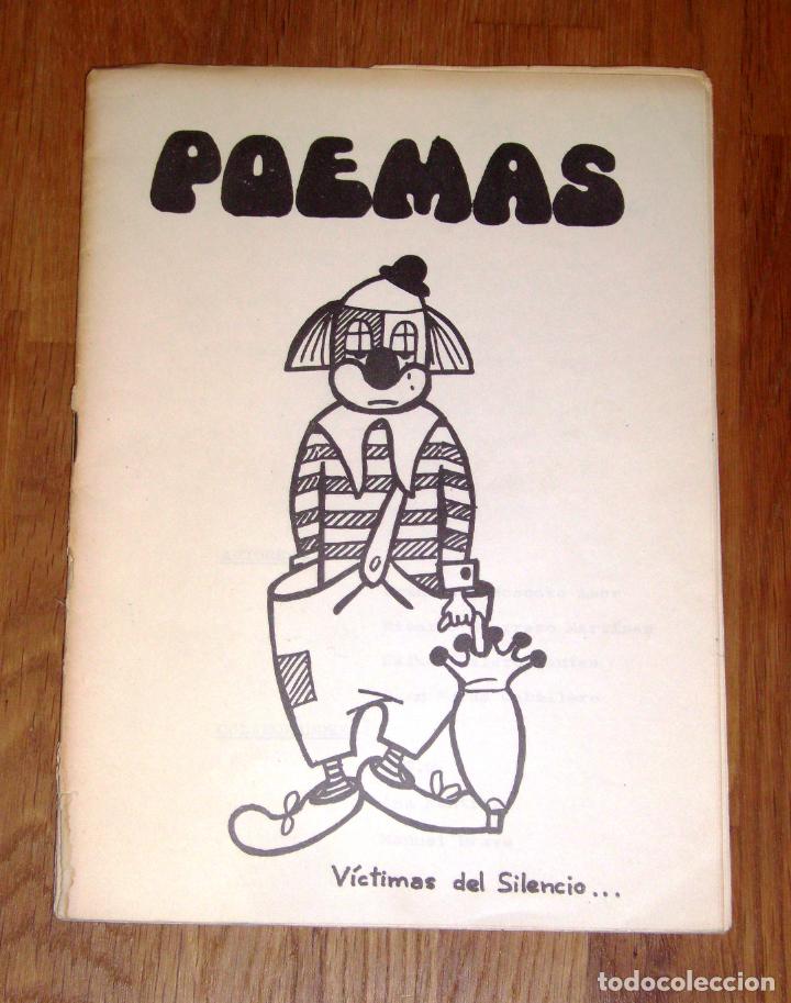 Libros de segunda mano: POEMAS : V&iacute;ctimas del silencio... / Francisco Moscoso Amor, Ricardo Guerrero Mart&iacute;nez, Rafael Calero