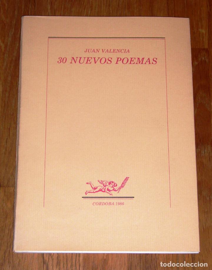 Gebrauchte B&uuml;cher: VALENCIA, Juan. 30 nuevos poemas