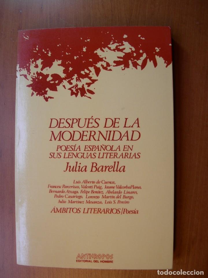 Libri di seconda mano: DESPU&Eacute;S DE LA MODERNIDAD / VVAA.