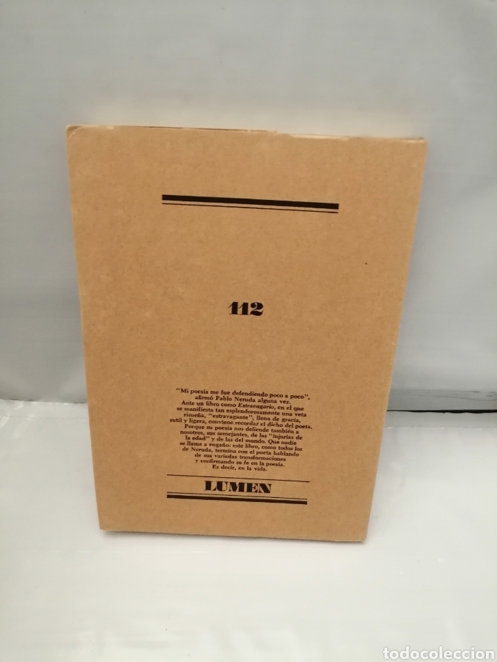 Libros de segunda mano: EXTRAVAGARIO (Primera edici&oacute;n, INTONSO) - Foto 2