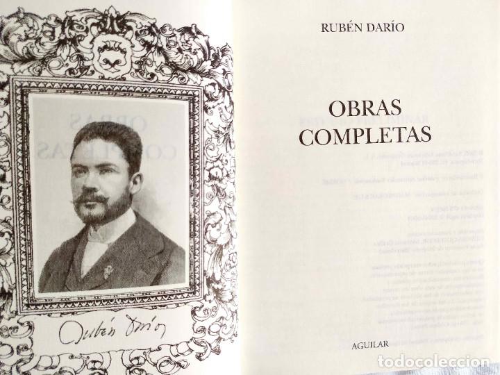 Libros de segunda mano: RUB&Eacute;N DAR&Iacute;O: OBRAS COMPLETAS - Foto 1