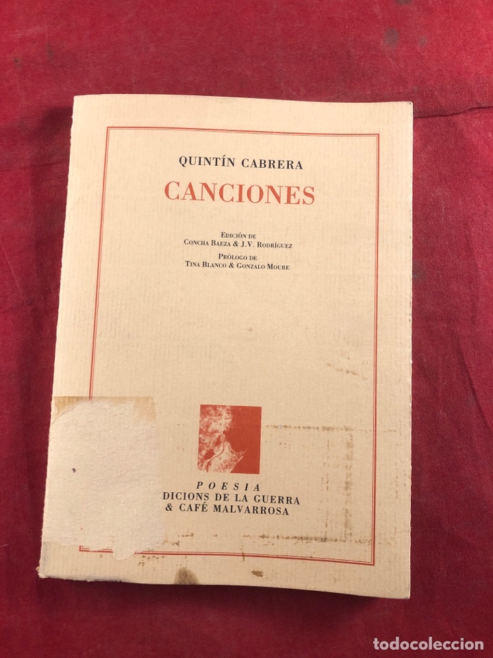 Libros de segunda mano: Canciones - Foto 1