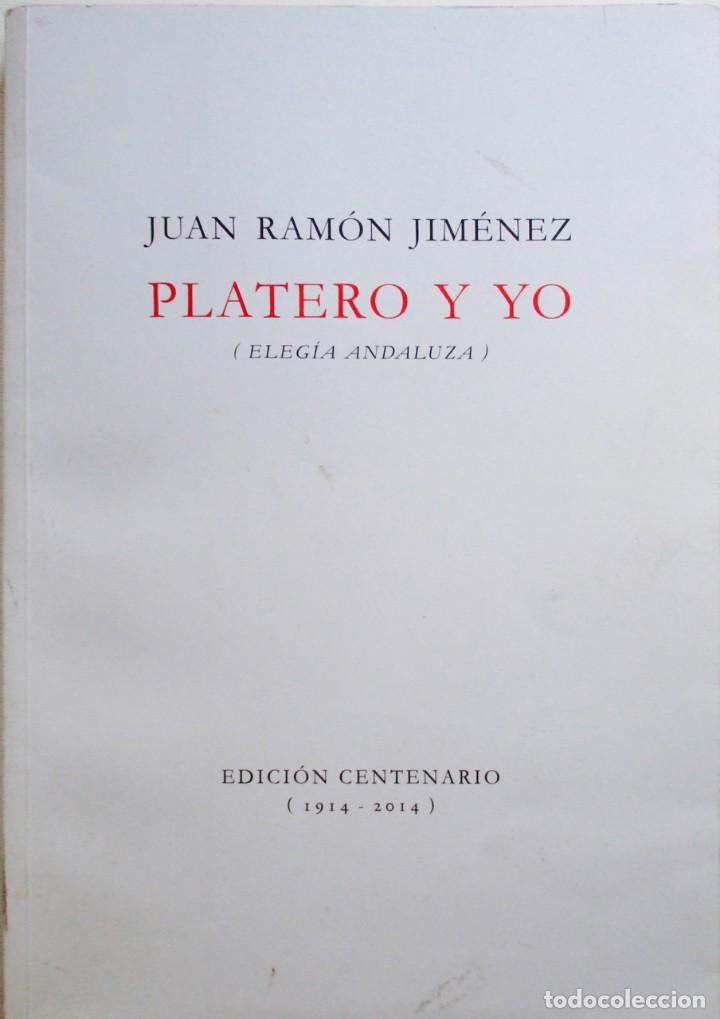 Libros de segunda mano: Platero y yo. Edici&oacute;n centenario - Foto 1