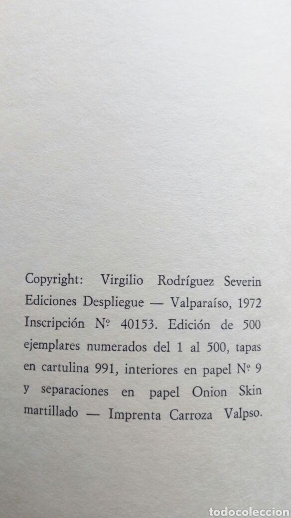 Libros de segunda mano: Los simulacros. Virgilio Rodr&iacute;guez Severin. - Foto 4