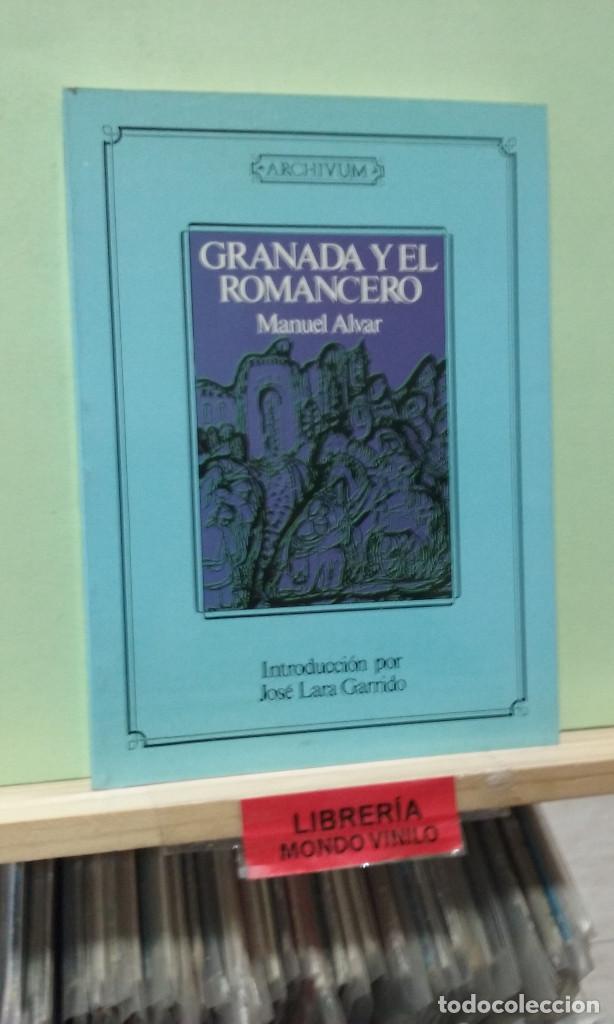 Libros de segunda mano: LMV - Granada y el romancero. Manuel Alvar - Foto 1