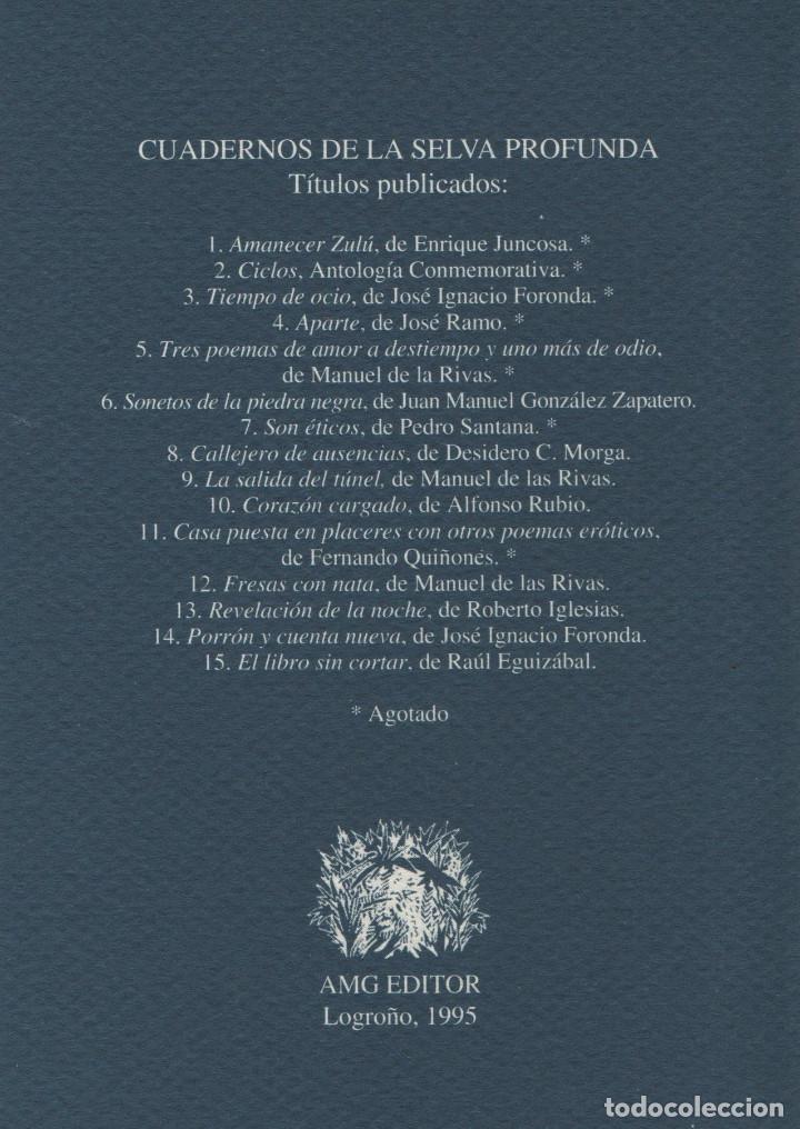 Libros de segunda mano: El libro sin cortar. Ra&uacute;l Eguiz&aacute;bal. AMG Editor. 1995. - Foto 2