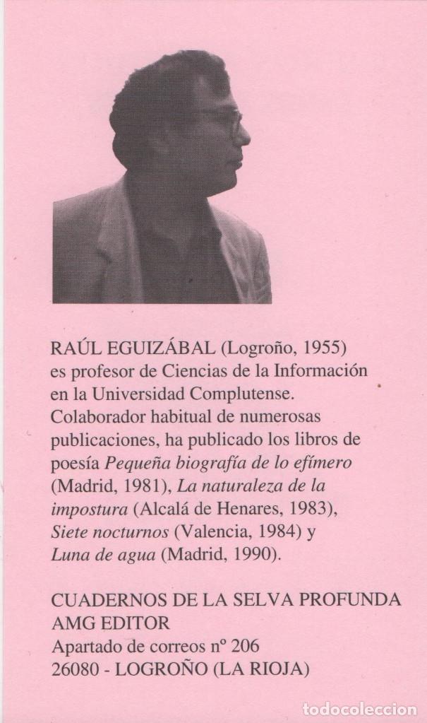 Libros de segunda mano: El libro sin cortar. Ra&uacute;l Eguiz&aacute;bal. AMG Editor. 1995. - Foto 3
