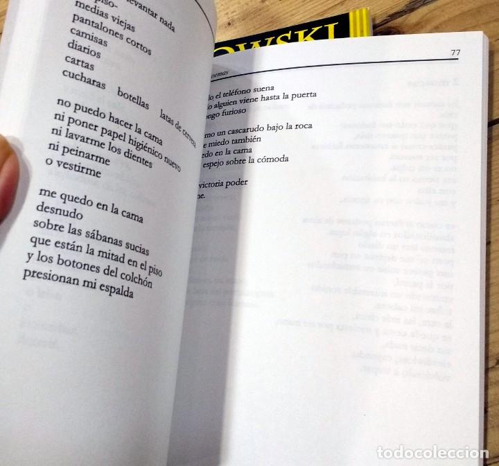 Libros de segunda mano: 100 poemas. 2 Tomos. Charles Bukowski - Foto 3