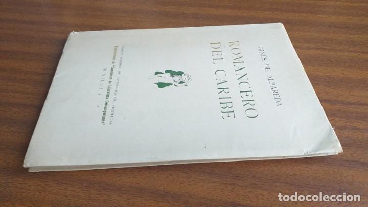 Libros de segunda mano: Romancero del Caribe --- Gin&eacute;s de Albareda - Foto 5