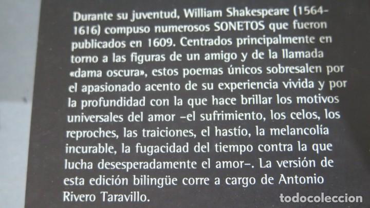Libros de segunda mano: SONETOS. SHAKESPEARE. ALIANZA - Foto 2