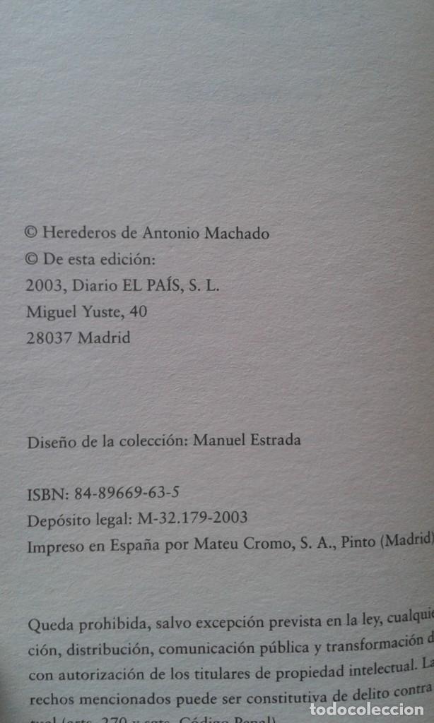 Libros de segunda mano: ANTONIO MACHADO. PROVERBIOS Y CANTARES - Foto 2