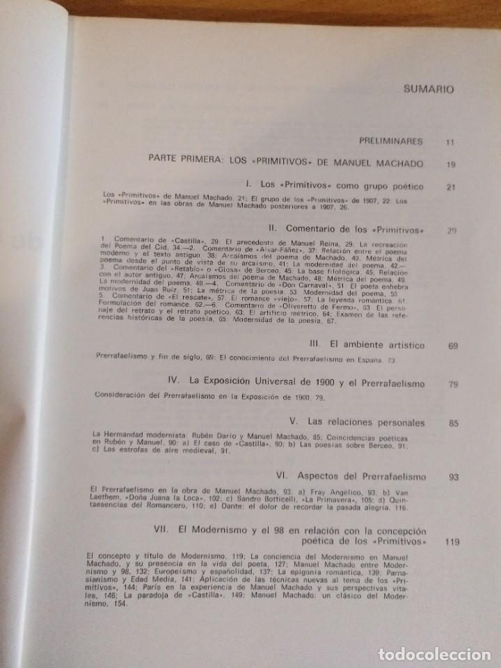 Libros de segunda mano: Los &rdquo;Primitivos&rdquo; de Manuel y Antonio Machado - Foto 3