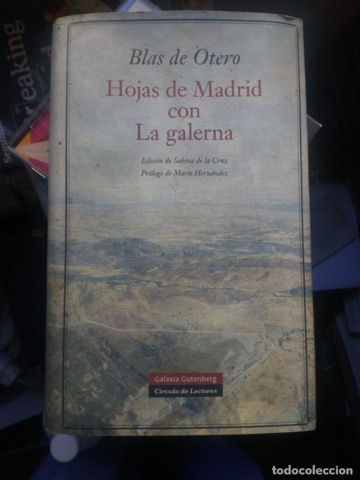 Libros de segunda mano: Blas de Otero - Hojas de Madrid con La galerna - Foto 1