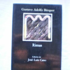 Libros de segunda mano: RIMAS. Lote 253532170