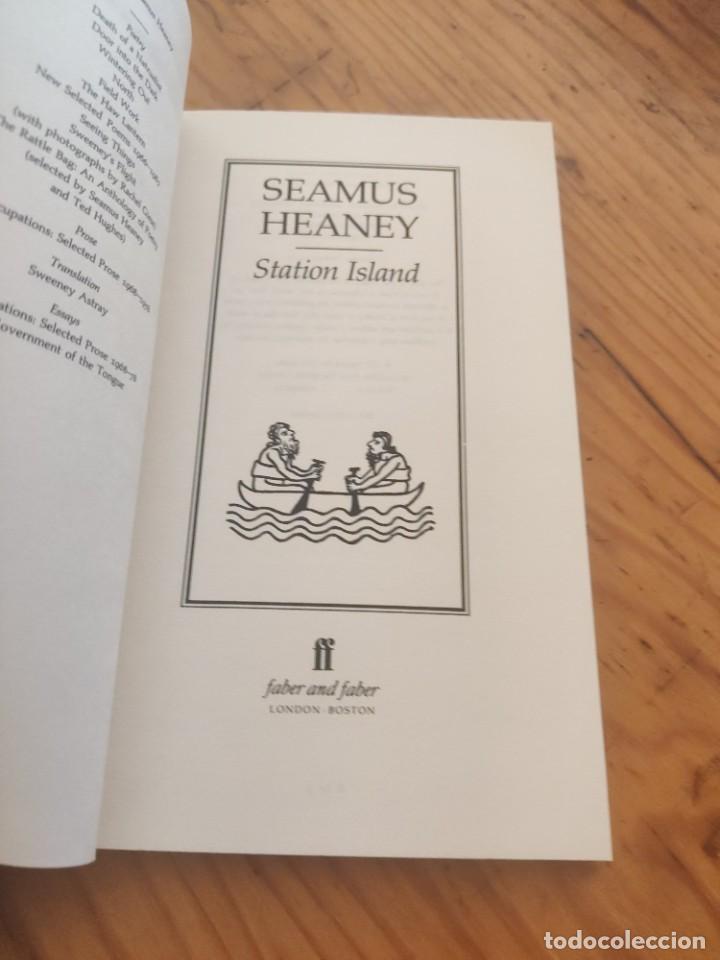 Libros de segunda mano: Station Island. Seamus Heaney. - Foto 2