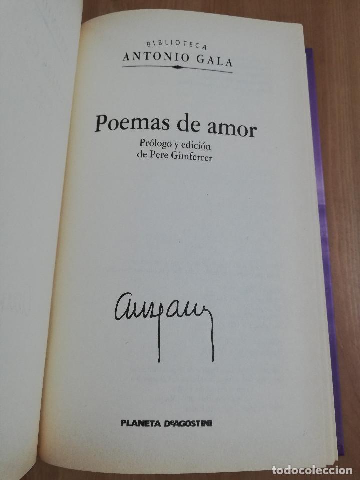 Libros de segunda mano: POEMAS DE AMOR (ANTONIO GALA) - Foto 2