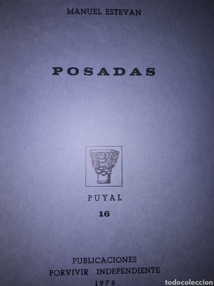 Libros de segunda mano: POSADAS MANUEL ESTEVAN - Foto 1
