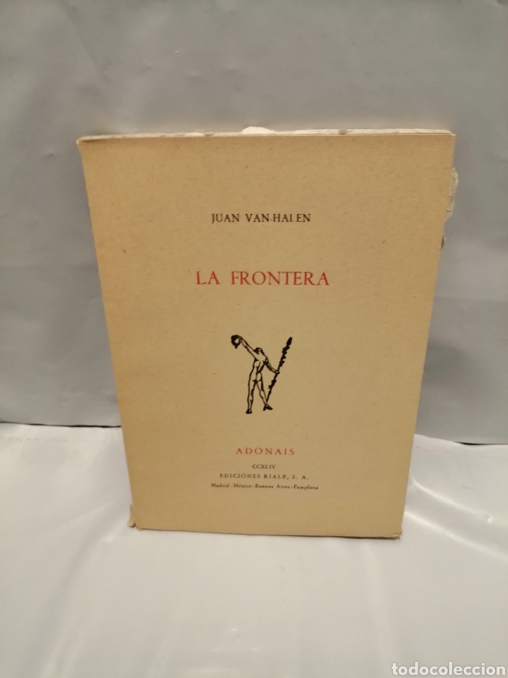 Libros de segunda mano: LA FRONTERA (PRIMERA EDICI&Oacute;N) - Foto 1