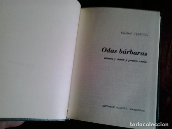 Libros de segunda mano: Odas barbaras. Glosu&eacute; Carducci - Foto 2