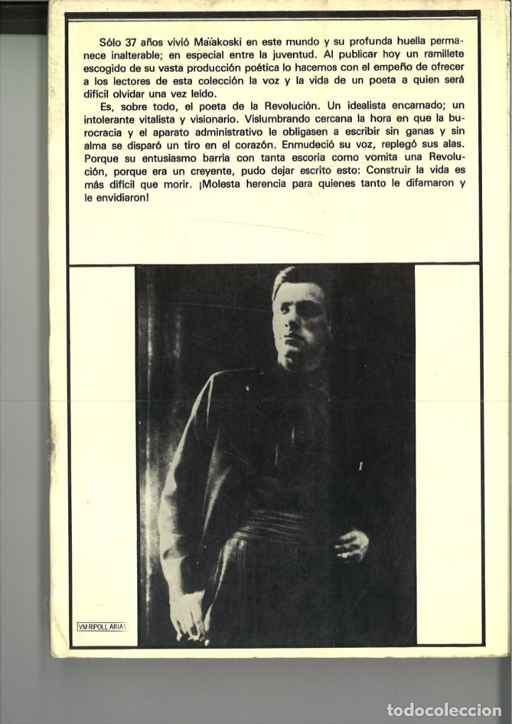 Libros de segunda mano: POEMAS. Ma&iuml;akovski - Foto 2