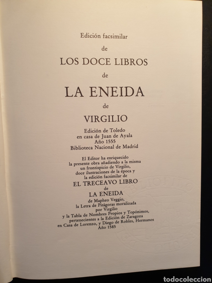 Libros de segunda mano: La Eneida de Virgilio c&iacute;rculo bibli&oacute;filo - Foto 4
