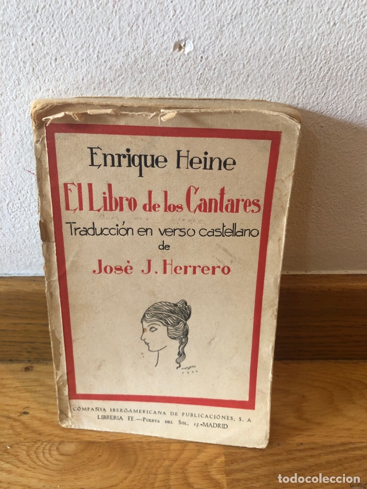 Libros de segunda mano: Enrique Heine el libro de los cantares - Foto 1