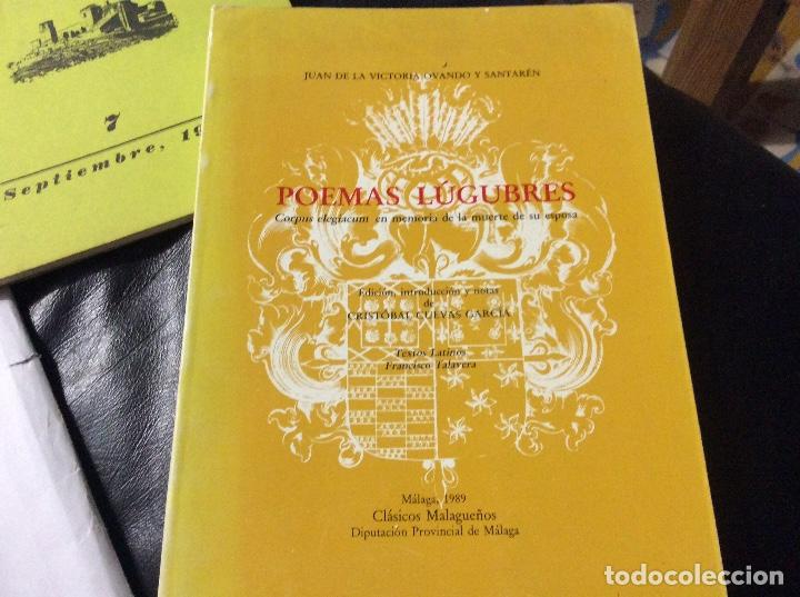 Libri di seconda mano: POEMAS LUGUBRES - Juan de la Victoria Ovando y Santar&eacute;n
