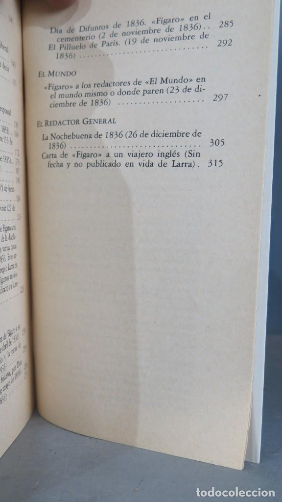 Libros de segunda mano: ANTOLOGIA. LARRA - Foto 4