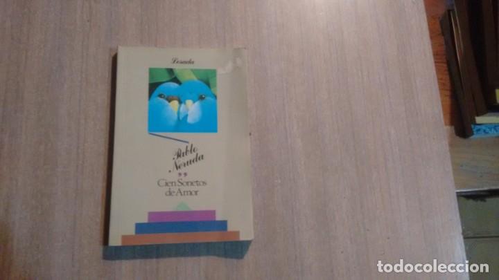 Libros de segunda mano: CIEN SONETOS DE AMOR - PABLO NERUDA - - Foto 1