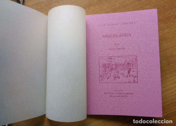 Libros de segunda mano: Miscel&aacute;nea. JIM&Eacute;NEZ, Juan Ram&oacute;n - Edici&oacute;n de Carmen Peralt&oacute; - Foto 1