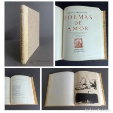 Livros em segunda mão: MIGUEL HERNÁNDEZ. POEMAS DE AMOR. AMANS AMENS ALFAGUARA. 1969.. Lote 267035774