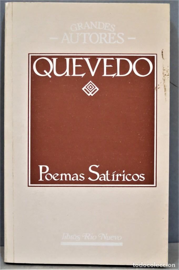 Libros de segunda mano: POEMAS SATIRICOS. QUEVEDO - Foto 1