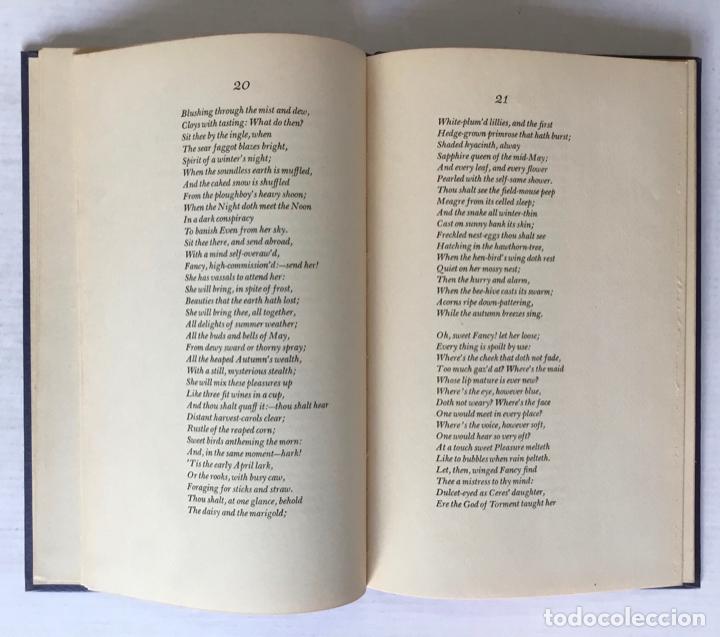 Libros de segunda mano: POEMS. ODES. SONNETS. - KEATS, John. - Foto 3