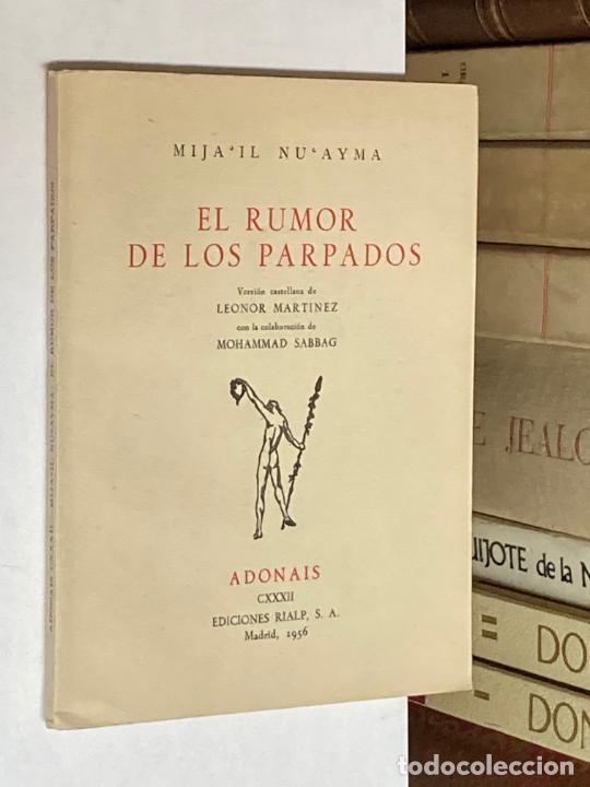 Libri di seconda mano: A&Ntilde;O 1956 - EL RUMOR DE LOS P&Aacute;RPADOS POR MIJA IL NU AYMA - ADONAIS CXXXII POES&Iacute;A