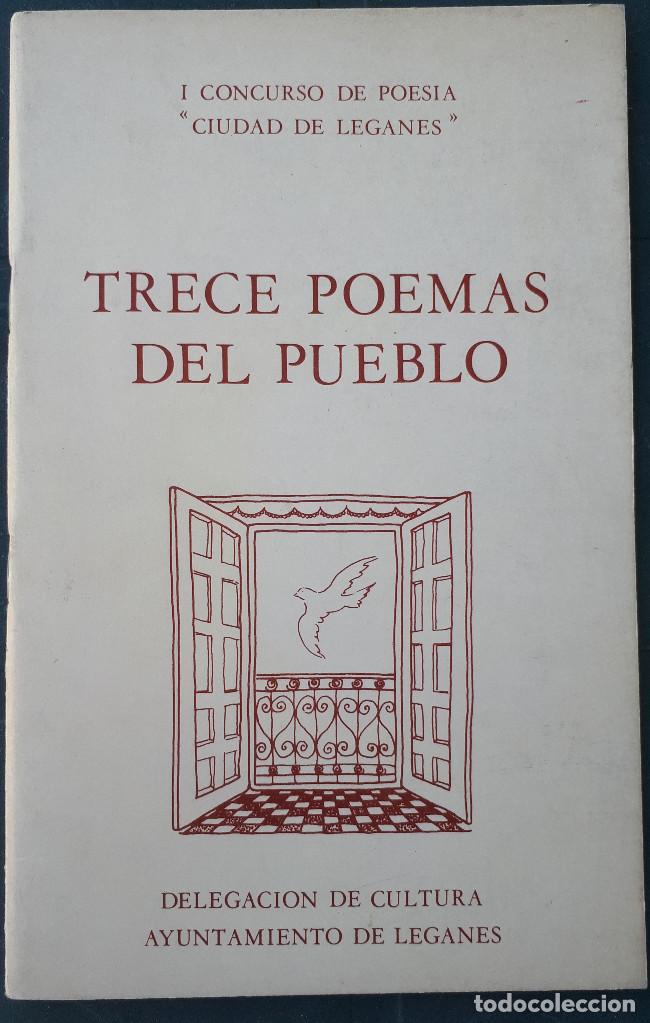 Libri di seconda mano: TRECE POEMAS DEL PUEBLO - I Concurso de poes&iacute;a &rdquo;Ciudad de legan&eacute;s&rdquo; -1980