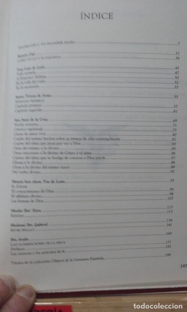 Libros de segunda mano: Prosa y poesia m&iacute;stica - Foto 2