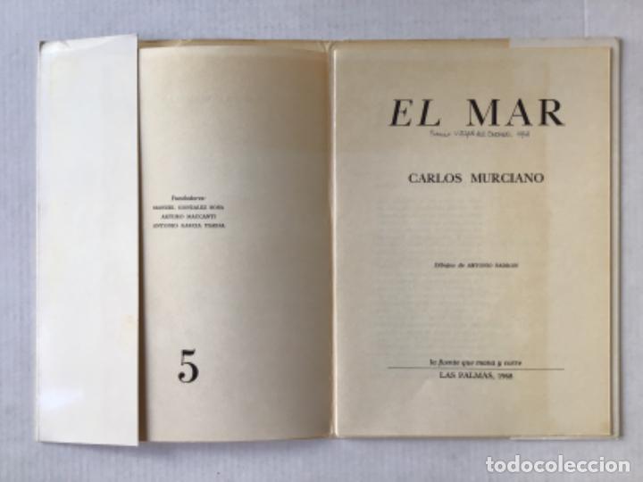 Libros de segunda mano: EL MAR. - MURCIANO, Carlos. - Foto 2