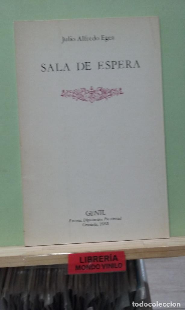 Libros de segunda mano: Sala de espera. Julio Alfredo Egea - Foto 1