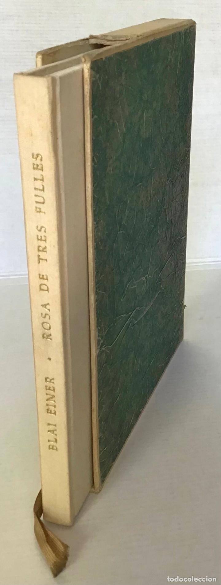 Libros de segunda mano: ROSA DE TRES FULLES. - EINER, Blai. - Foto 1