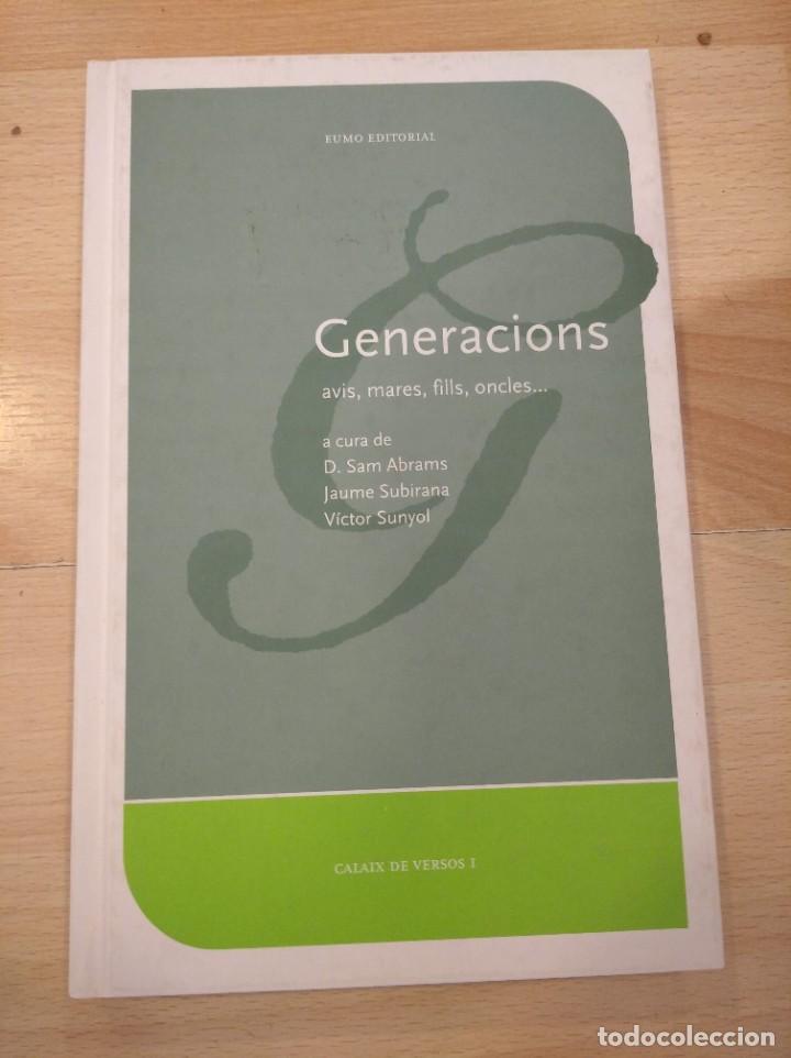 Libros de segunda mano: Generacions. Sam Abrams - Foto 1