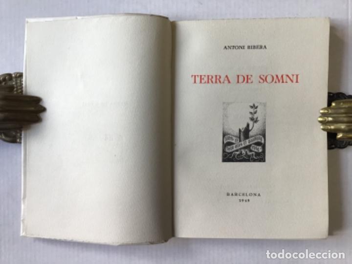 Libros de segunda mano: TERRA DE SOMNI. - RIBERA, Antoni. - Foto 2
