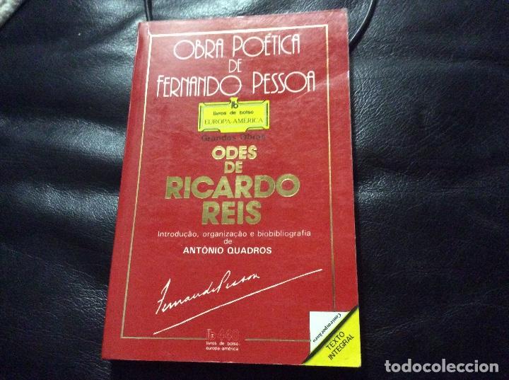 Libri di seconda mano: Pessoa poemas odes de ricardo reis en portuges
