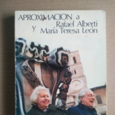 Libros de segunda mano: LA MANO EN EL CAJÓN N°1-2: APROXIMACIÓN A RAFAEL ALBERTI Y MARÍA TERESA LEÓN (1976). CON LÁMINAS.