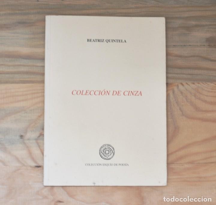 Libros de segunda mano: Beatriz Quintela. COLECCI&Oacute;N DE CINZA 1999 Colecci&oacute;n Esqu&iacute;o de Poes&iacute;a GALICIA