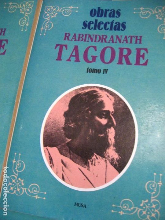 Libros de segunda mano: OBRAS SELECTAS RABINDRANATH TAGORE. 4 TOMOS - Foto 3